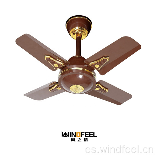 Ventilador de techo decorativo de alta velocidad Orient Small Fan 24 pulgadas 600 mm 4 aspas a Ghana Nigeria